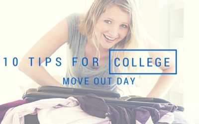 10 Tips for College Move out Day