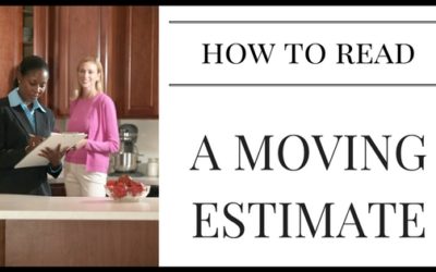 How to Read a Moving Estimate