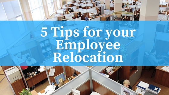 5 Tips for employee relocation