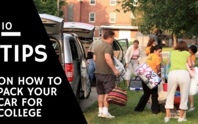 10 Tips on How to Pack Your Car for College