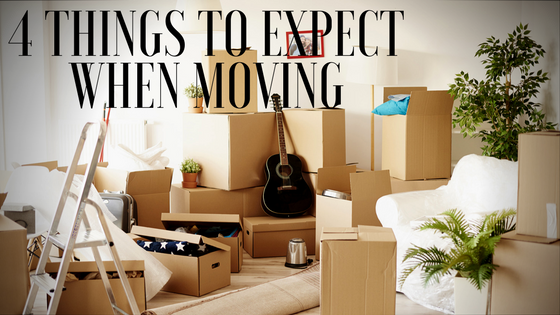 4 Things to Expect When Moving