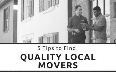 5 Tips to Find Quality Local Movers