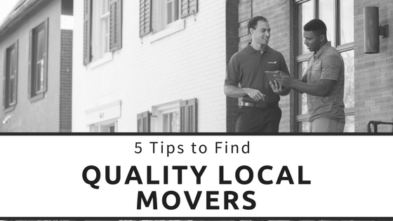 5 Tips to Find Quality Local Movers