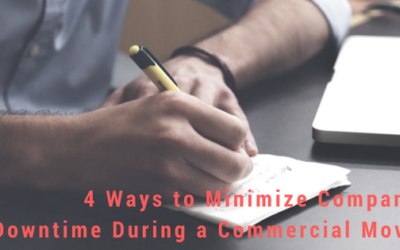 4 Ways to Minimize Company Downtime During a Commercial Move