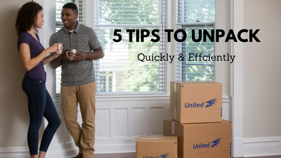 5 Tips to Unpack Quickly & Efficiently