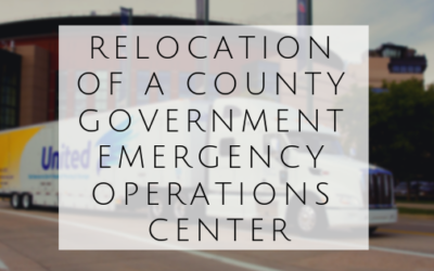 Relocation of a County Government Emergency Operations Center