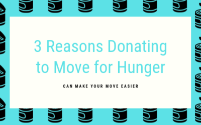 3 Reasons Donating to Move for Hunger can Make your Move Easier