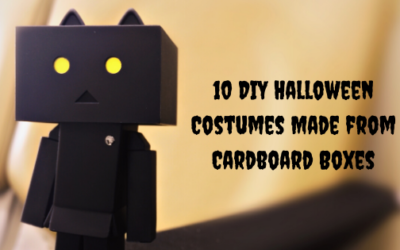 10 DIY Halloween Costumes Made from Cardboard Boxes