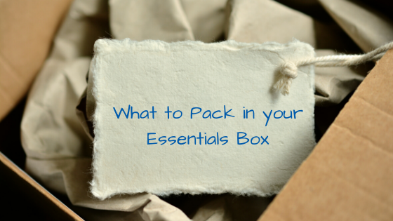 What to Pack in your Essentials Box