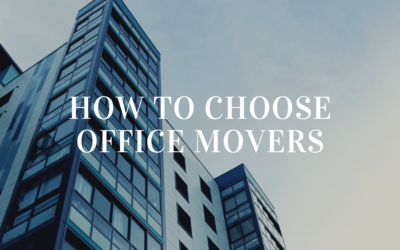 How to Choose Office Movers